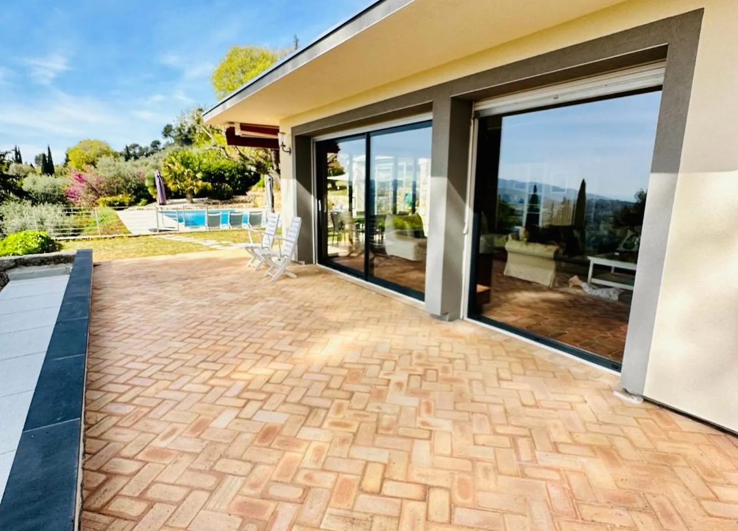 Villa Atypique - Vue Mer Et Piscine Chauffee Γκρας Γαλλία